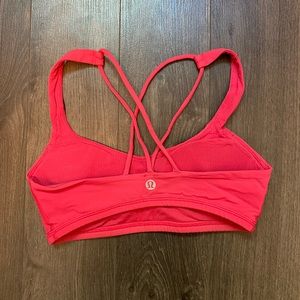 Lululemon Free to Be Sports Bra, Pink, Size 4